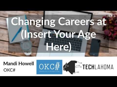 Watch Changing Careers at (Insert Your Age Here) - Mandi Howell: OKC# on YouTube