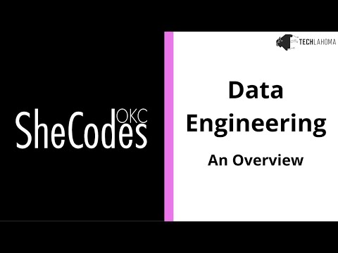 Watch An Overview of Data Engineering with Snigdha Alathur - SheCodesOKC on YouTube