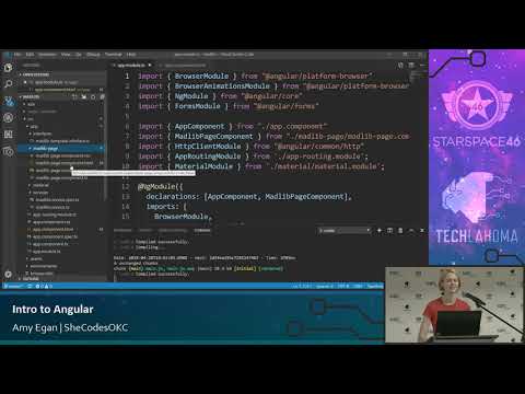 Watch Intro to Angular - Amy Egan: She Codes OKC on YouTube