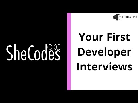 Watch Your First Developer Interviews with Tabby Douglass - SheCodesOKC on YouTube