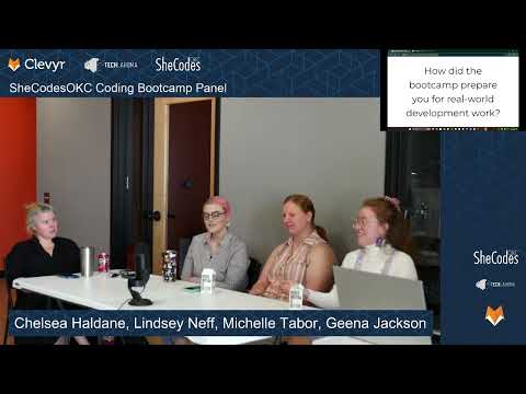 Watch Coding Bootcamp Panel - SheCodesOKC on YouTube