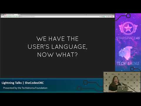 Watch SheCodesOKC: Caitlin Stewart - All Your User Base Are Belong to Us on YouTube