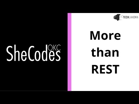 Watch More Than REST with Michelle Tabor - SheCodesOKC on YouTube